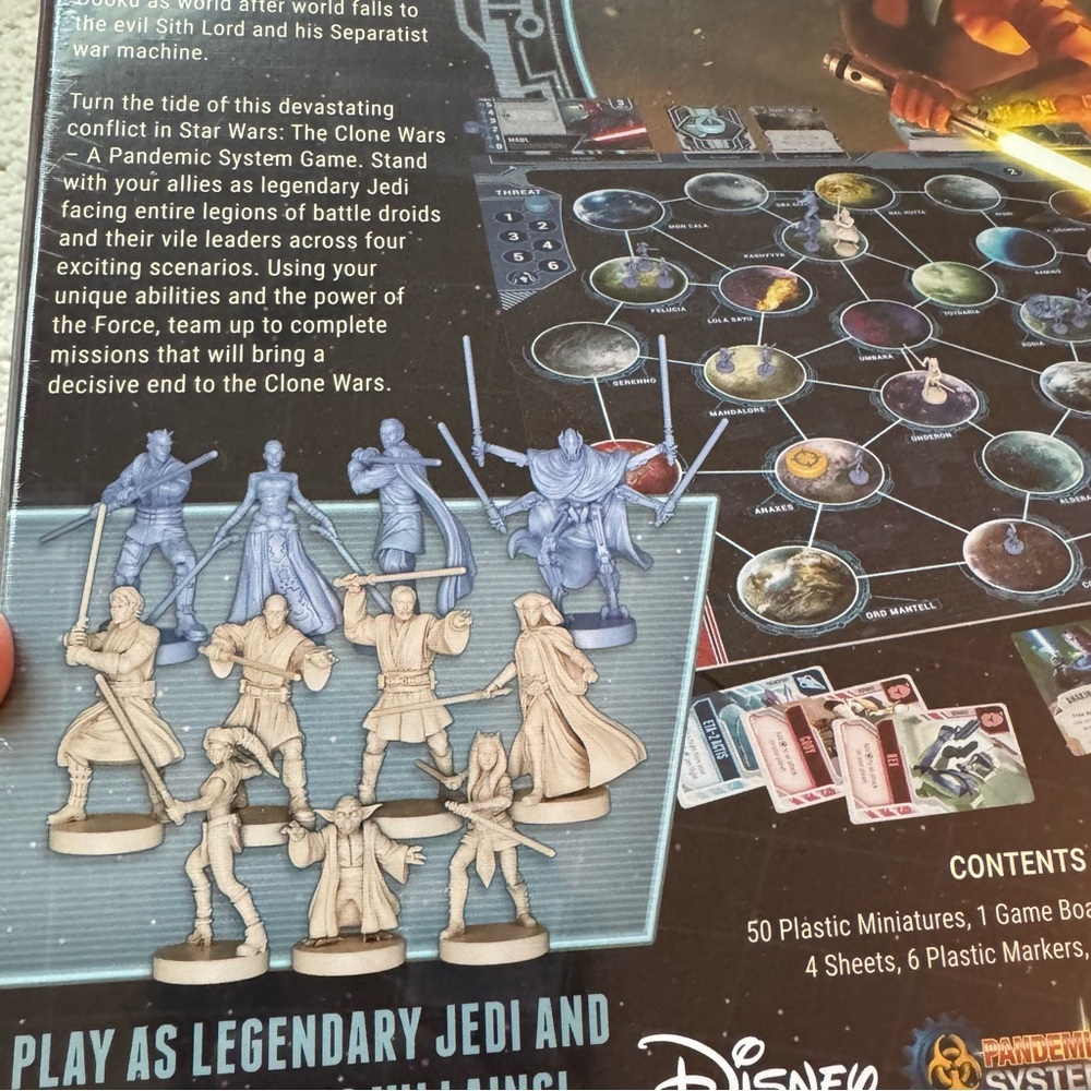 Star Wars The Clone Wars Pandemic System Board Game - Picture 7 of 8